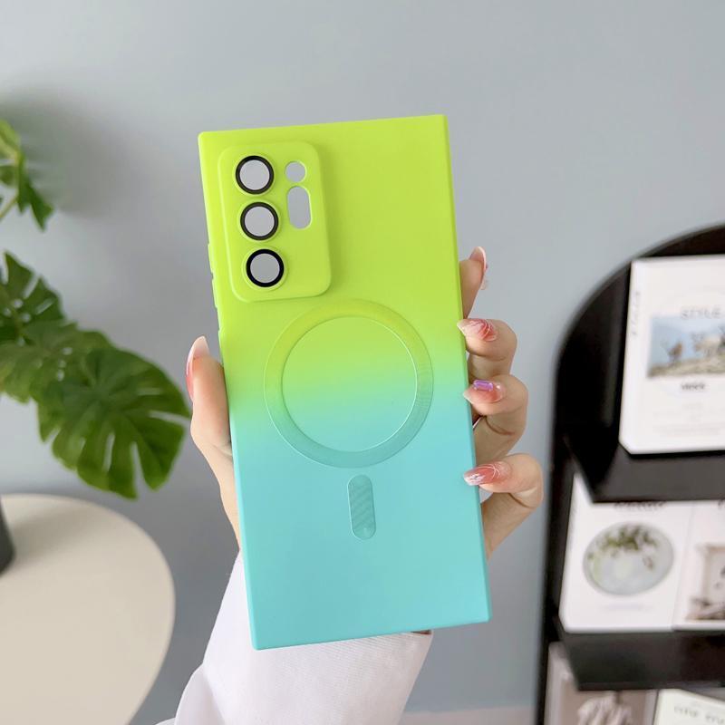 Magnetic Soft Silicone Case For Samsung