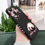 Flower Panda Phone Case For iPhone