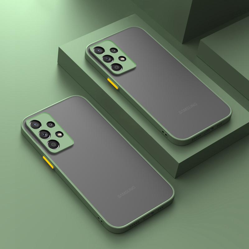 Luxury Matte Clear Case For Samsung Galaxy