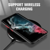 Luxury Matte Clear Case For Samsung Galaxy