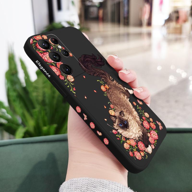 Ethereal Cat Case For Samsung Galaxy