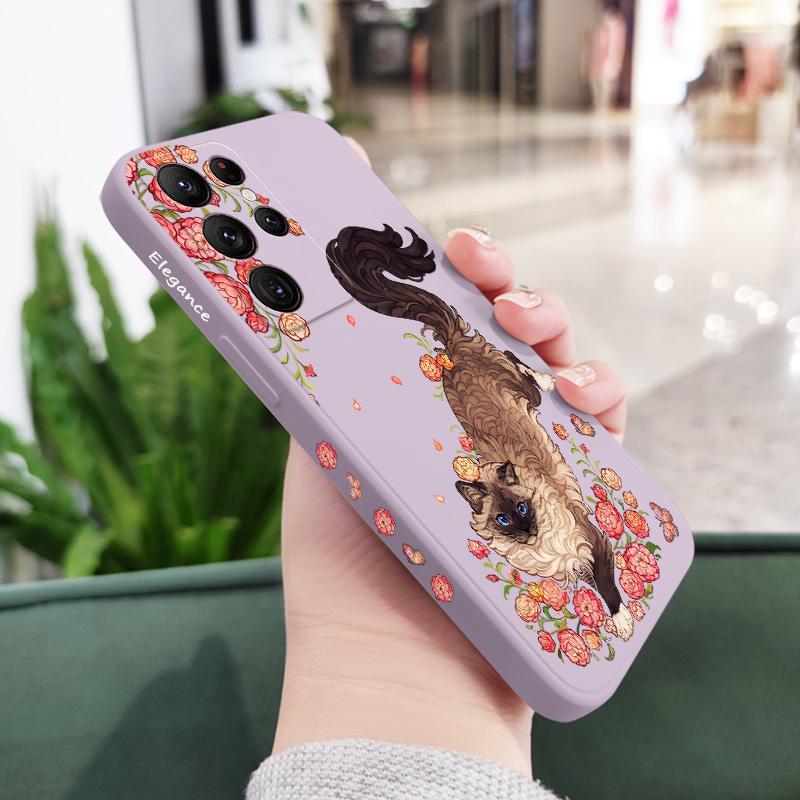 Ethereal Cat Case For Samsung Galaxy