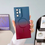 Magnetic Soft Silicone Case For Samsung