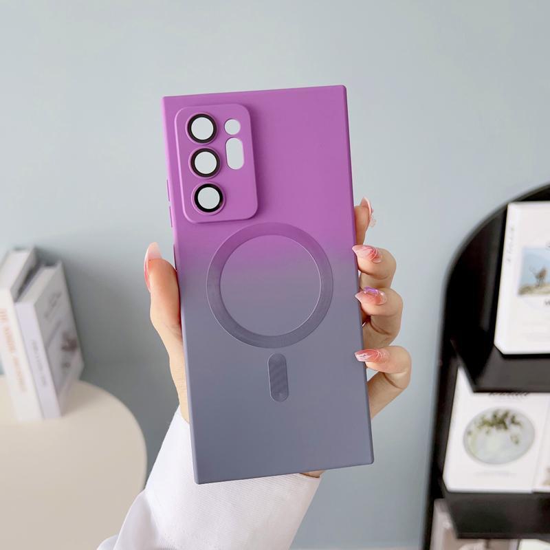 Magnetic Soft Silicone Case For Samsung