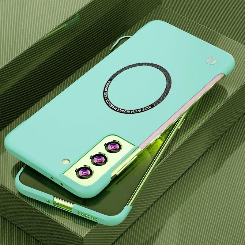 Magnetic Frameless Thin PC Case For Samsung