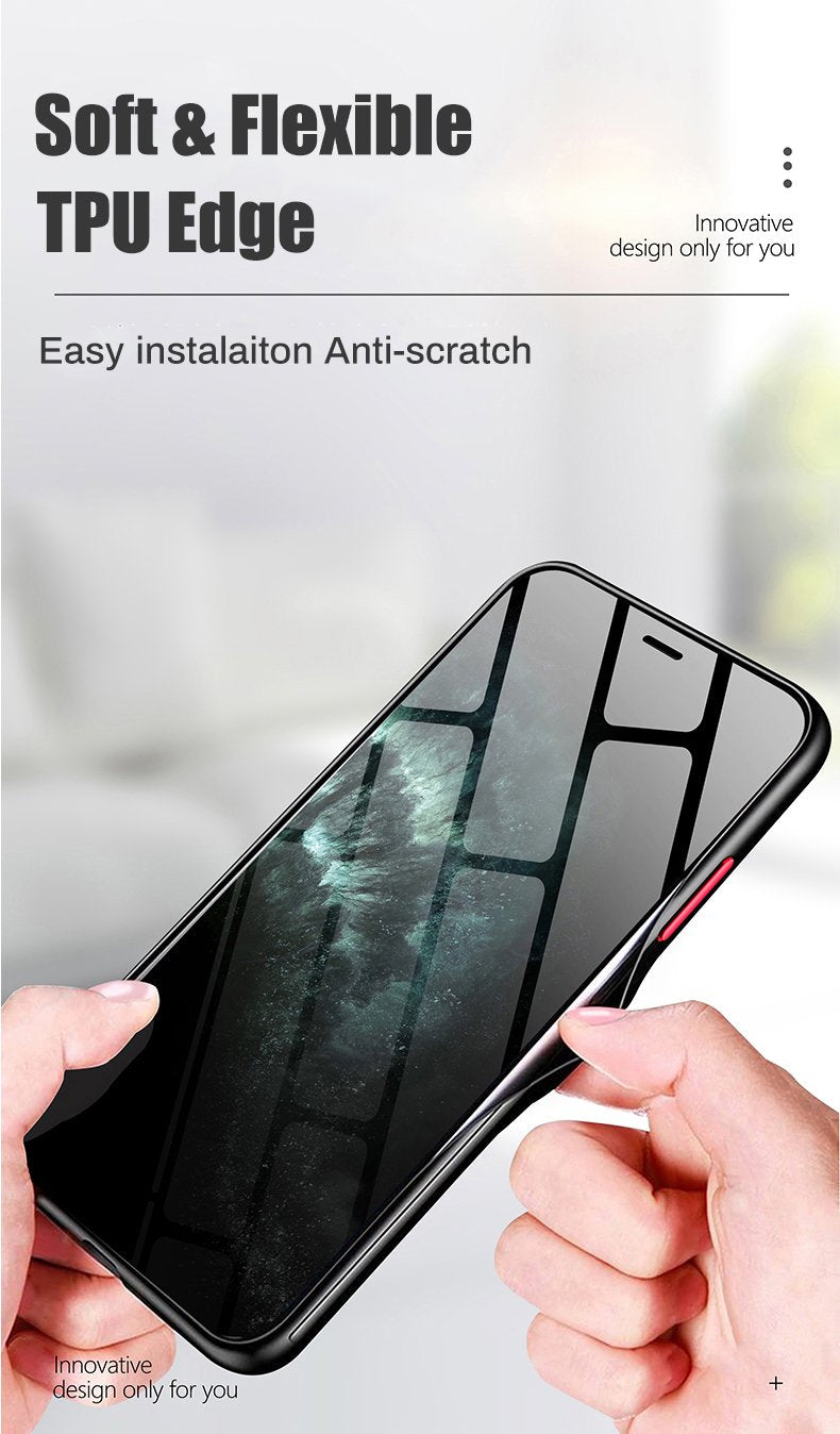 Luxury Matte Clear Case For Samsung Galaxy