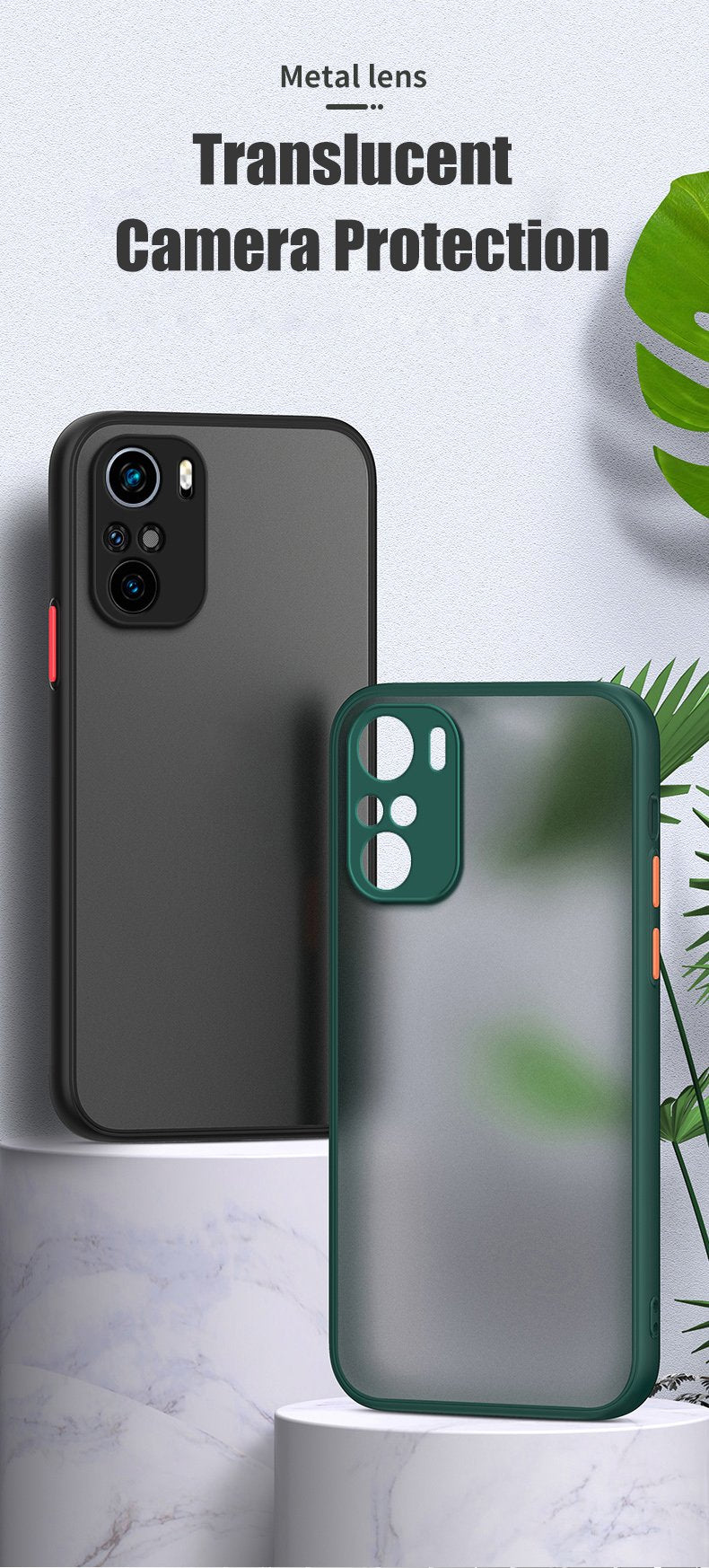 Luxury Matte Clear Case For Samsung Galaxy