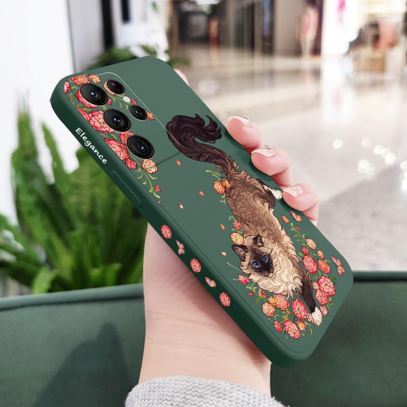 Ethereal Cat Case For Samsung Galaxy