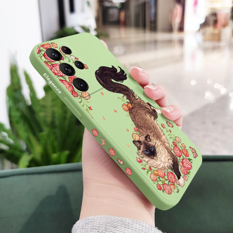 Ethereal Cat Case For Samsung Galaxy