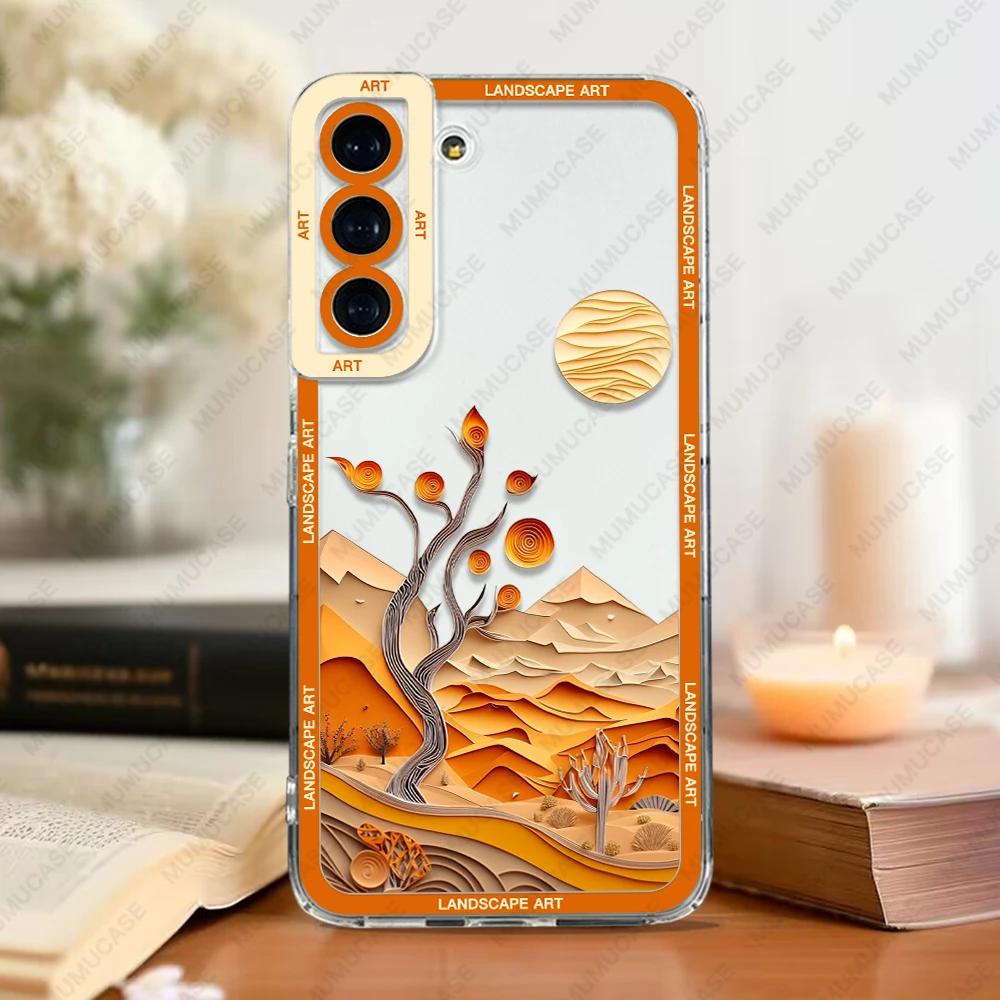Soft Landscape Art Case For Samsung Galaxy