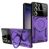 Magnetic Stand Shockproof Armor Case for Samsung