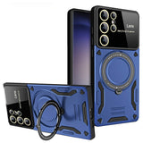 Magnetic Stand Shockproof Armor Case for Samsung