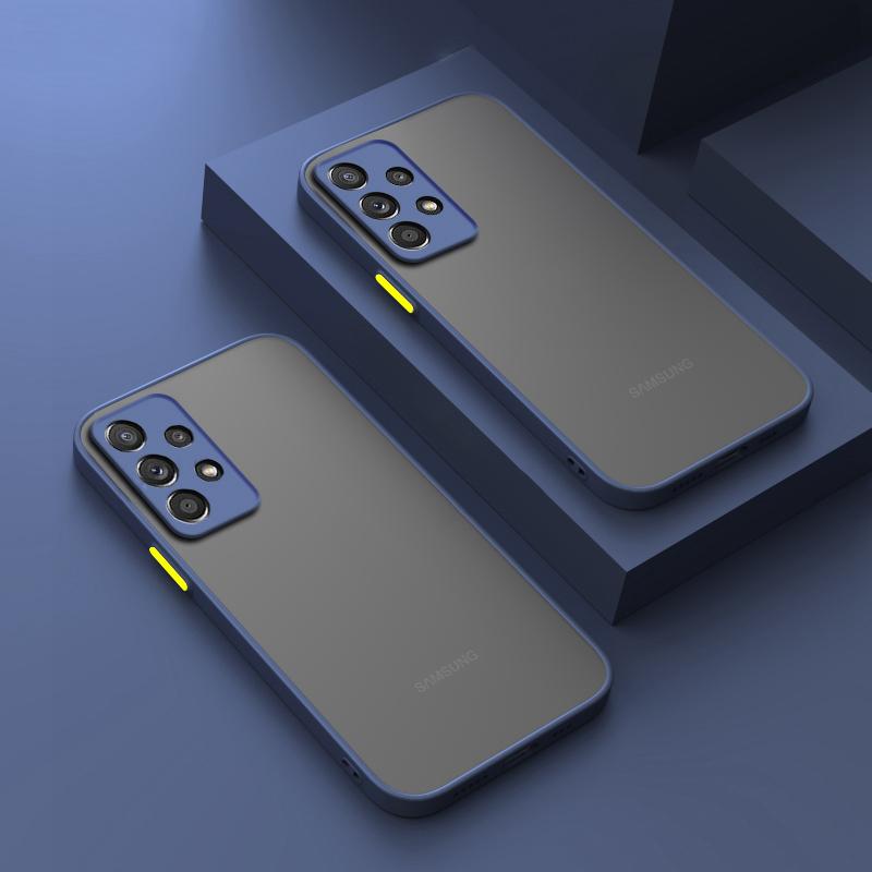 Luxury Matte Clear Case For Samsung Galaxy