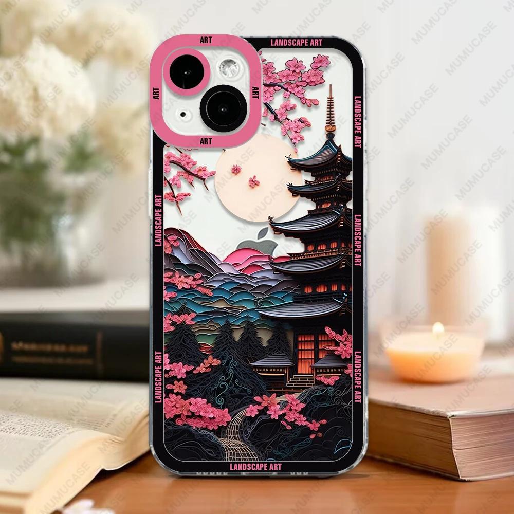 Soft Landscape Art Case For iPhone