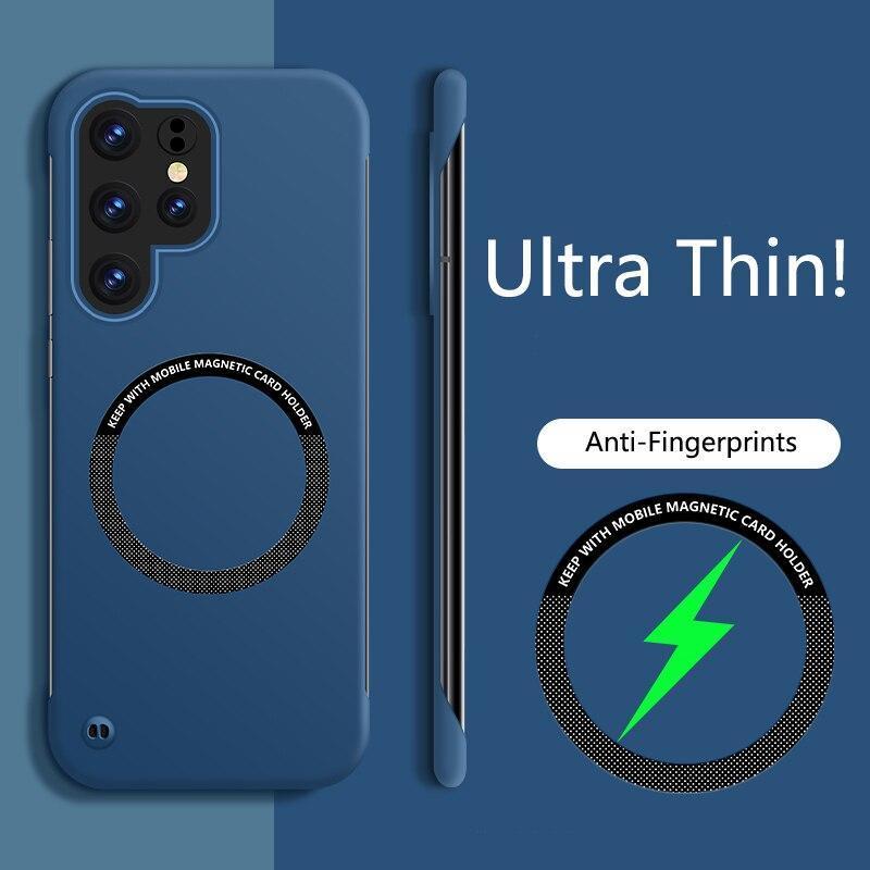 Frameless Hard PC Magnetic Case for Samsung