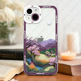 Soft Landscape Art Case For iPhone