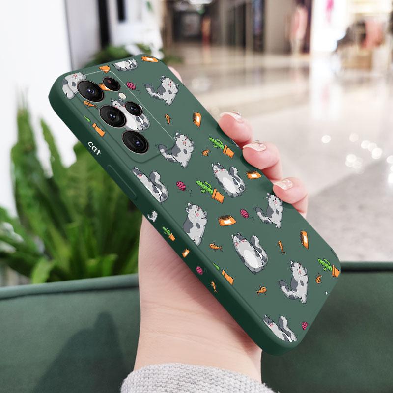 Cat Yarn Phone Case For Samsung Galaxy