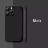Frameless Slim Matte Hard Case For iPhone