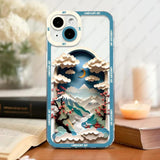 Soft Landscape Art Case For iPhone