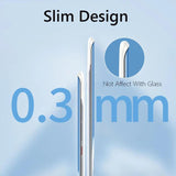 Frameless Slim Matte Hard Case For iPhone