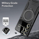 Magnetic Stand Shockproof Armor Case for Samsung