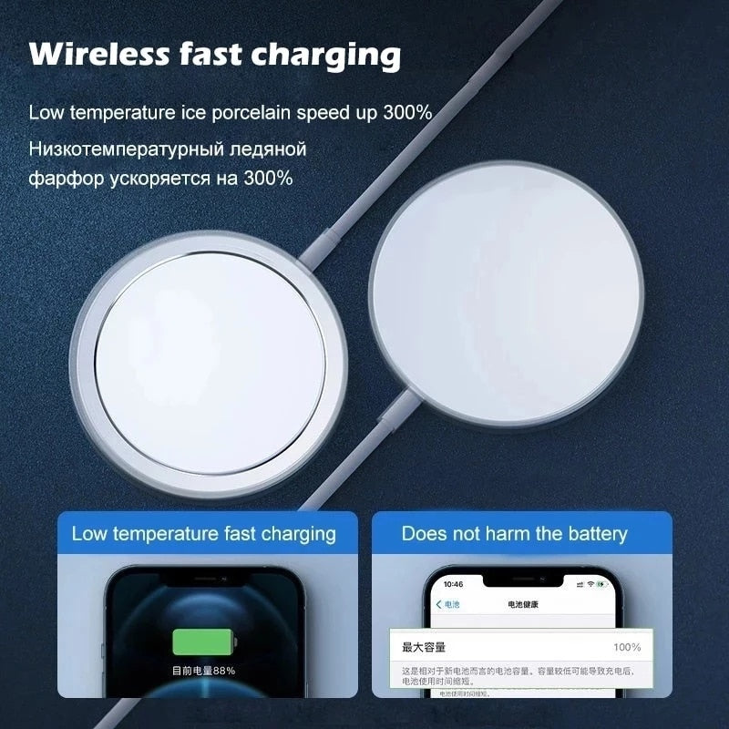 20W Magnetic Wireless Charger Fast Charge For iPhone