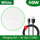 60W Wireless Charger Pad Stand For Samsung