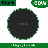 60W Wireless Charger Pad Stand For Samsung