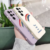 Beautiful Rainbow Phone Case For Samsung Galaxy