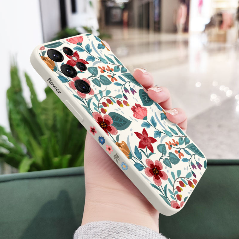 Blue Garden Phone Case For Samsung Galaxy