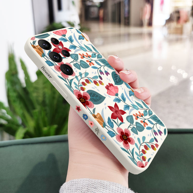 Blue Garden Phone Case For Samsung Galaxy