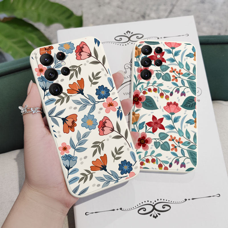Blue Garden Phone Case For Samsung Galaxy