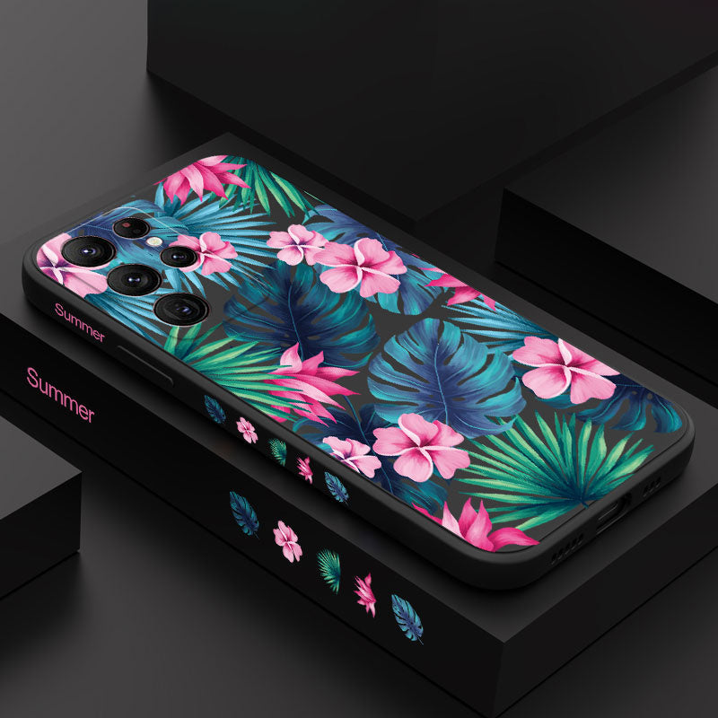 Colorful Flowers Phone Case For Samsung Galaxy