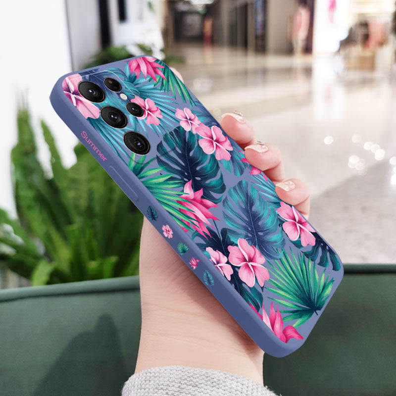 Colorful Flowers Phone Case For Samsung Galaxy