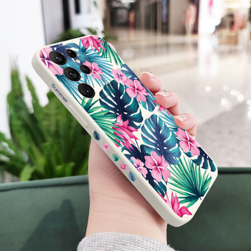 Colorful Flowers Phone Case For Samsung Galaxy