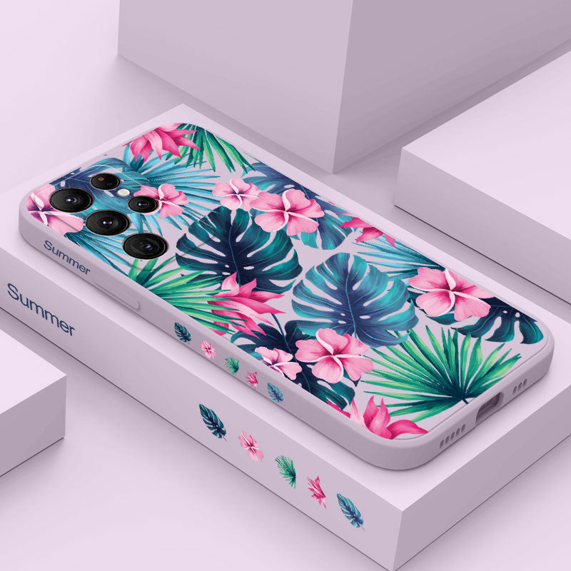 Colorful Flowers Phone Case For Samsung Galaxy