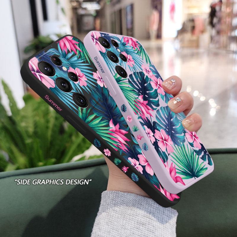 Colorful Flowers Phone Case For Samsung Galaxy