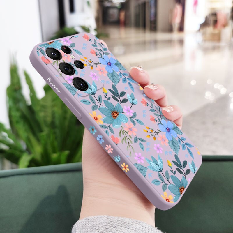 Cool Flowers Phone Case For Samsung Galaxy