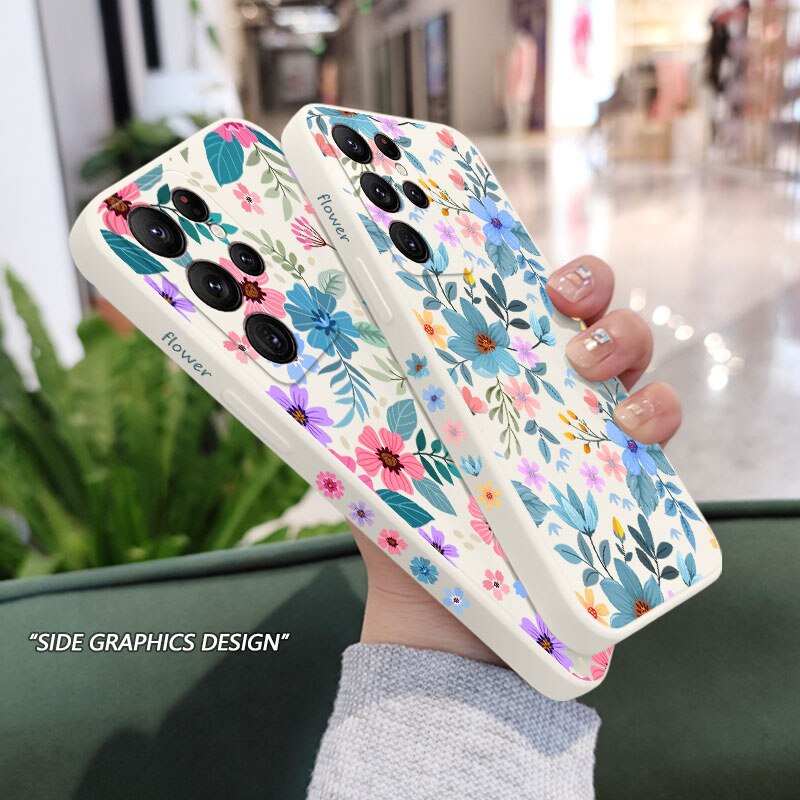 Cool Flowers Phone Case For Samsung Galaxy