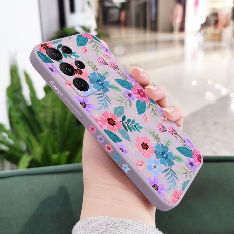 Cool Flowers Phone Case For Samsung Galaxy
