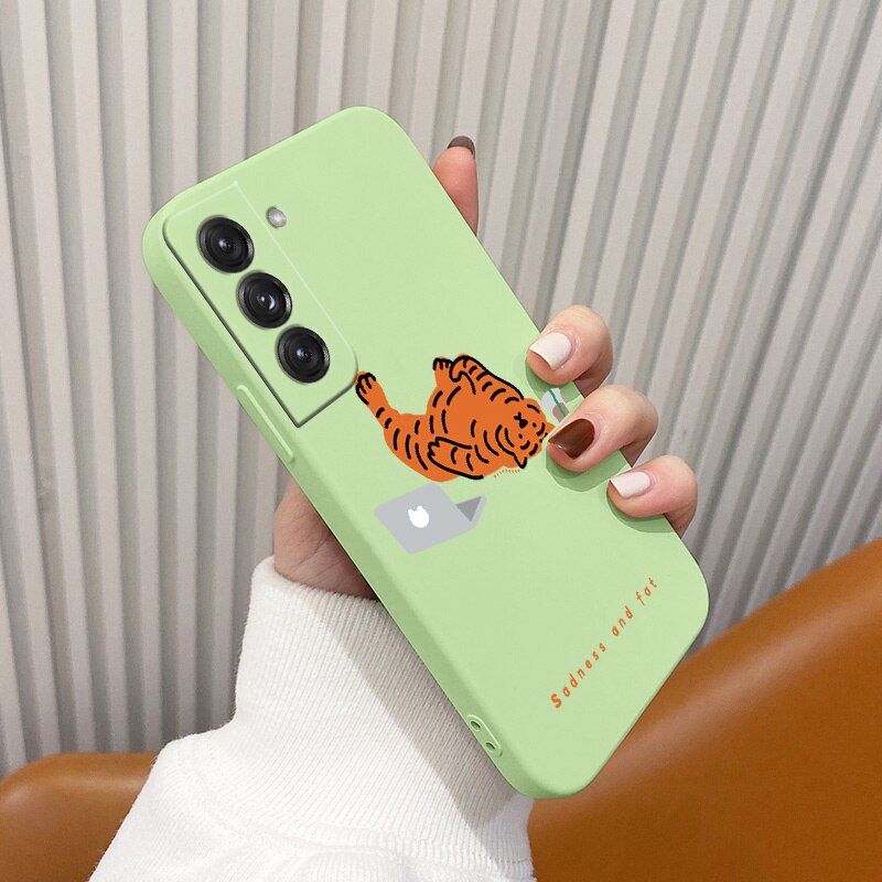 Cute Tiger Phone Case For Samsung Galaxy