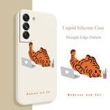 Cute Tiger Phone Case For Samsung Galaxy