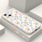 Floral Cloth Phone Case For iPhone