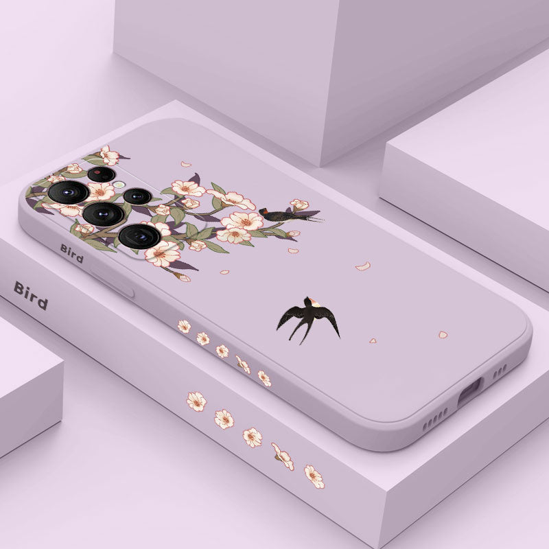 Flowers And Birds Phone Case For Samsung Galaxy