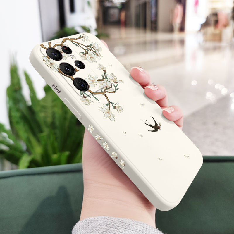 Flowers And Birds Phone Case For Samsung Galaxy
