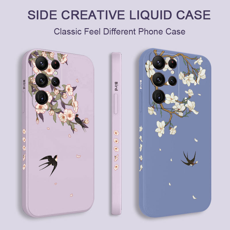 Flowers And Birds Phone Case For Samsung Galaxy