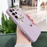 Flowers And Birds Phone Case For Samsung Galaxy