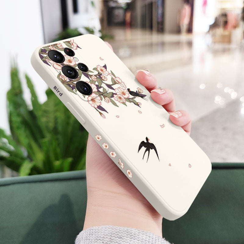 Flowers And Birds Phone Case For Samsung Galaxy