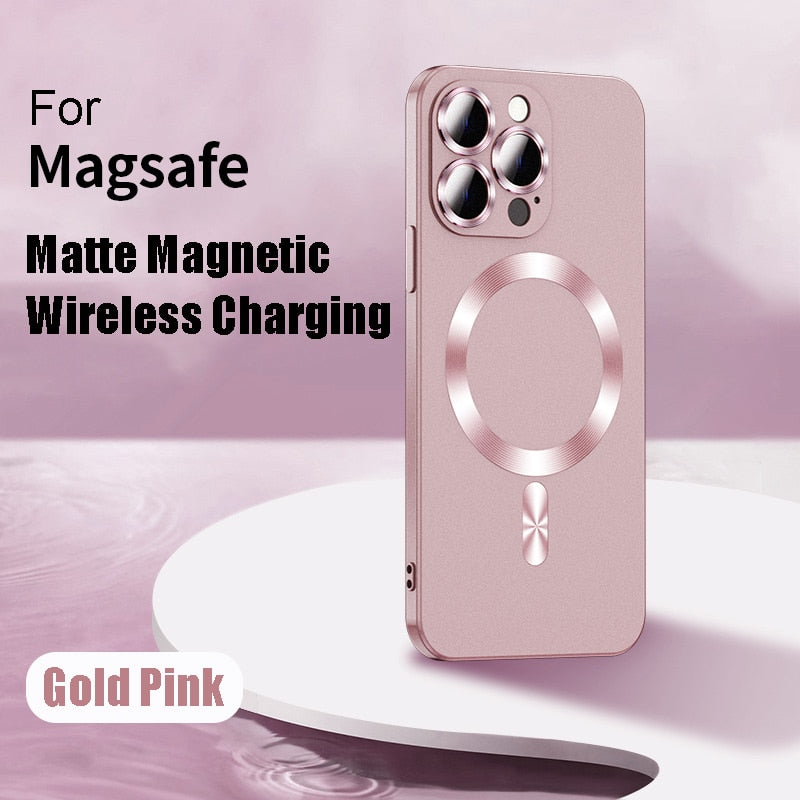 Magnetic Wireless Charging Case for iPhone