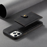 Genuine Magnetic Leather Wallet Case For Magsafe iPhone